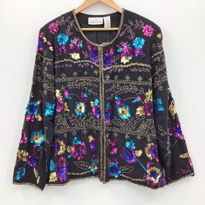 sequin jacket size 18